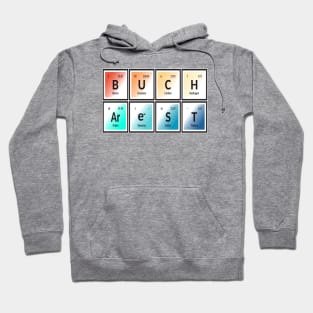 Bucharest City | Periodic Table Hoodie